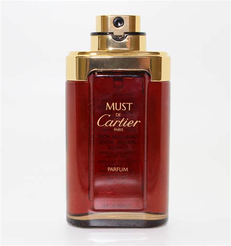 must de cartier parfum tester|cartier must perfume price.